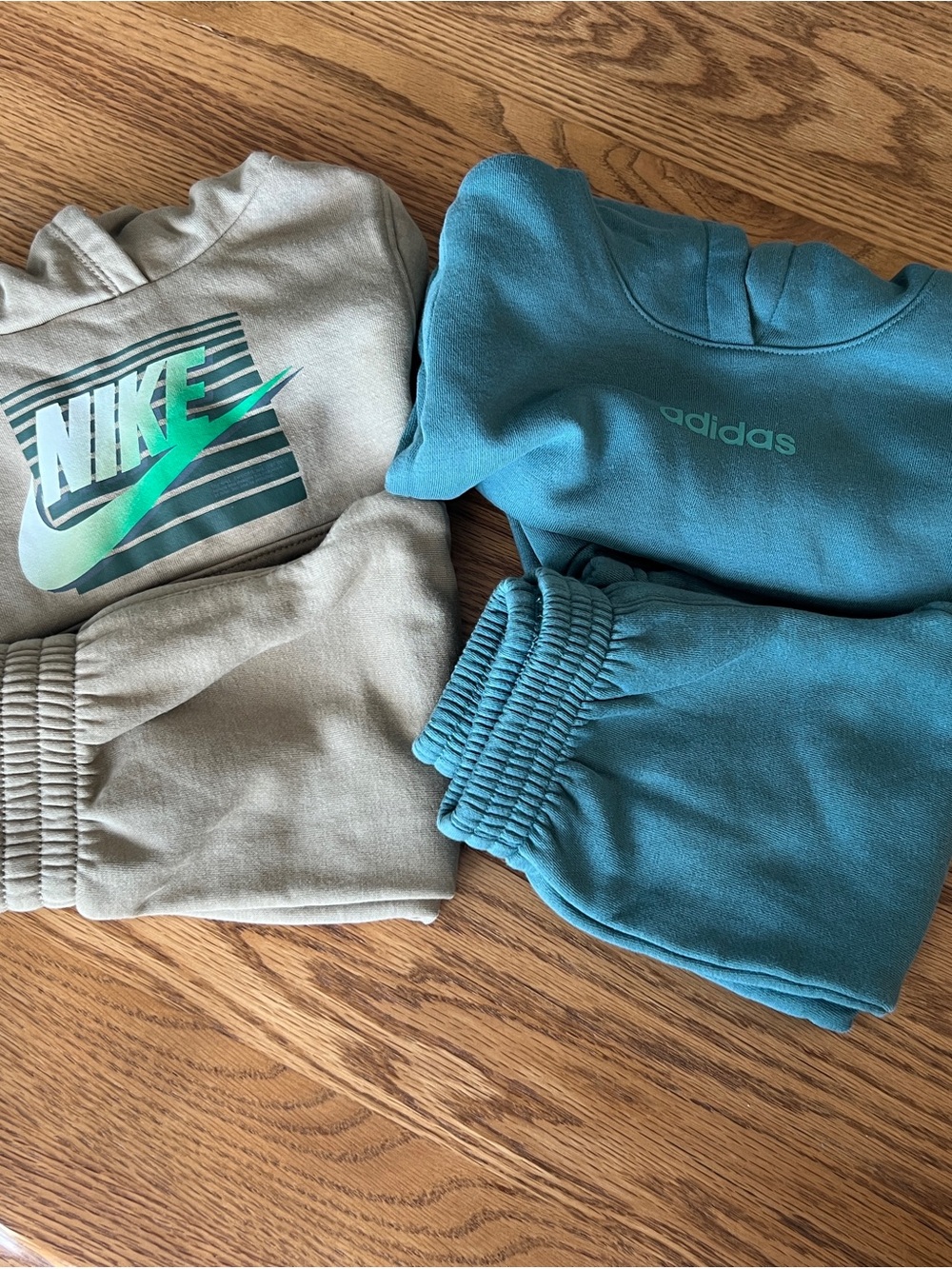 Nike+Adidas Sweatshirt and Pants Sets